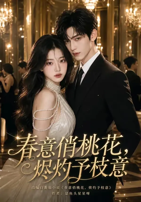 春意俏桃花，烬灼予枝意